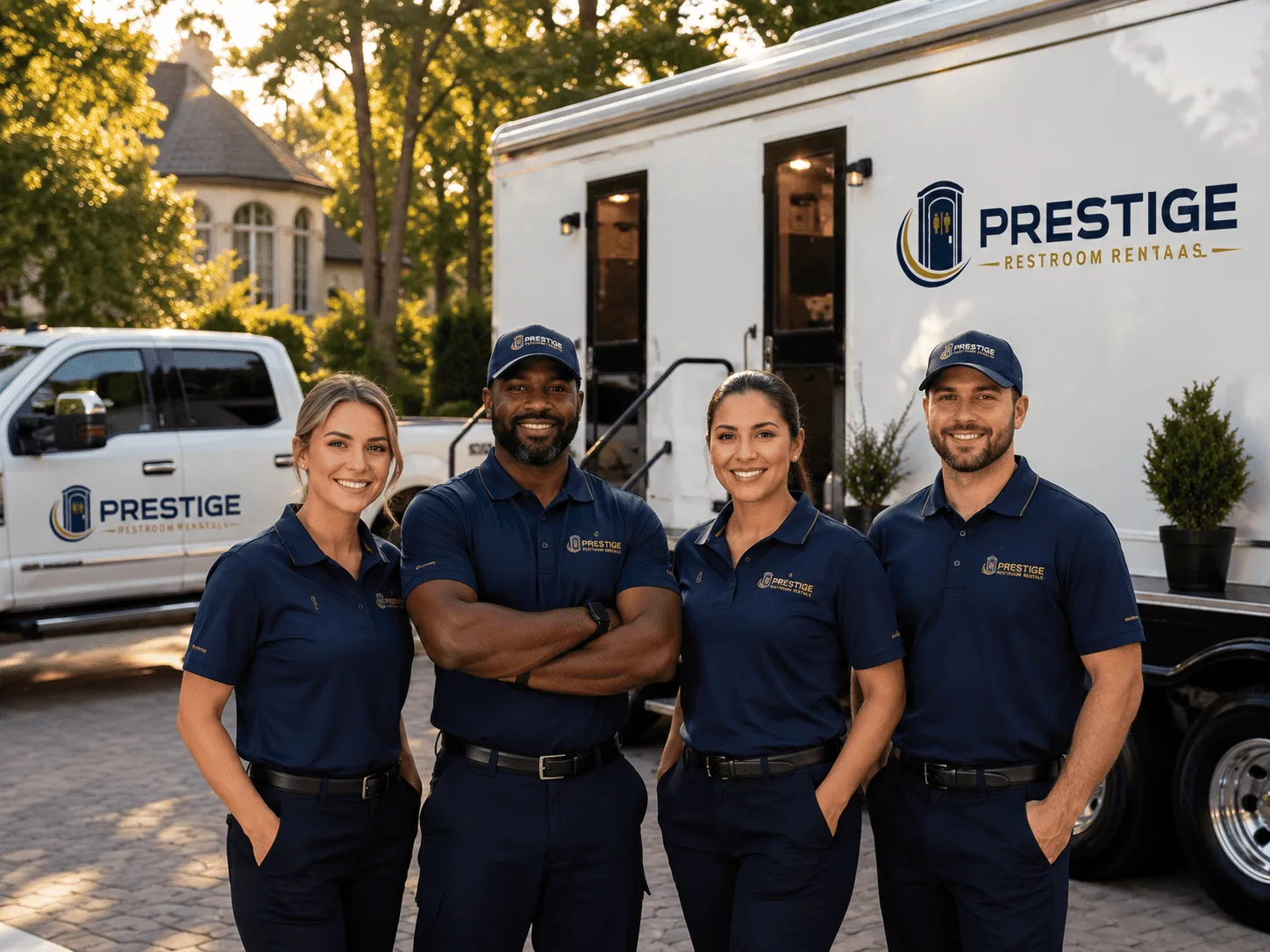 Trusted Luxury Portable Restrooms company in Deering, ND